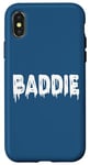 Coque pour iPhone X/XS BADDIE Style horreur