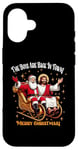 iPhone 16 Jesus And Santa Claus The Boys Are Back In A Town ltsp Case