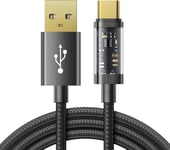 Joyroom Usb - Type-C Data Cable, 3A, 1.2M, Black (S-Uc027a12)