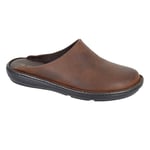 Roamers Mens Leather Clogs - 8 UK