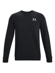 Ua Essential Fleece Crew Black Under Armour