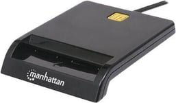 Manhattan Smart Card Reader - kortläsare - mac och pc