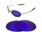 NEW POLARIZED CUSTOM PURPLE LENS FOR OAKLEY E-WIRE 1.0 SUNGLASSES