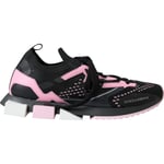 DOLCE & GABBANA Kids Shoes Girls Black Pink Low Top Sneakers EU36/US4.5 550usd