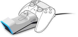 Station De Charge Twindock Double Pour Manette Ps5 Blanche Speedlink