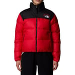 The Noth Face Women's 1996 Retro Nuptse Down Jacket, Tnf Red/Tnf Black/Tnf R, XS