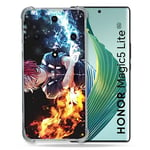 Cokitec Coque Renforcée pour Honor Magic 5 Lite Manga My Hero Academia Shoto