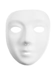 Creativ Company Mask White Plastic Velour