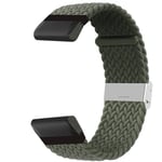 Flätat klockarmband Garmin Fenix 8 (51mm) - Army