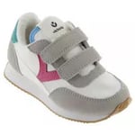 Baskets enfant Victoria  JOGGER ASTRO BLANCHE ET FUCSIA