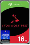 Seagate IronWolf Pro 16TB NAS Hard Drive 3.5" 7200RPM 256MB Cache