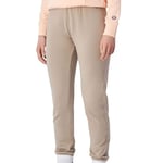 Champion Women's Legacy Icons W Stretch Terry Rib Cuff Sweatpants, Light Brown, XL