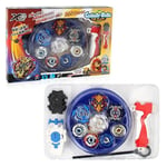 Beyblade Burst Set Arena Metal Fight Battle Bayblade + Launcher (blå) blue