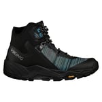 Viking Unisex Cerra Rolling Mid Gtx Walking shoe. Black Aqua 7.5 UK