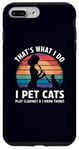 iPhone 7 Plus/8 Plus That’s What I Do I Pet Cats Play Clarinet and I Know Things Case