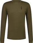 Mons Royale Men's Cascade Merino Flex 200 Long Sleeve Dark Olive, S