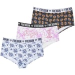 Boxers Freegun  Lot de 3 shortys fille Collection Jean