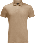 Jack Wolfskin Men's Travel Polo Sand Storm, L