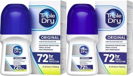 Triple  Dry  Original  Anti - Perspirant  Roll  on  50Ml |  72 - Hour  Protectio