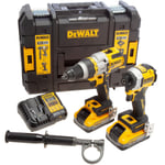 Dewalt DCK2052H2T 18V Brushless Combi Drill & Impact Driver 2 x 5.0Ah Batteries