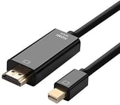 Aisens - câble convertisseur mini dp vers hdmi, mini dp/m-hdmi/m, noir, 2,0m