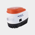 SEAFLO Dränkbar elektrisk länspump 06-750 GPH (47 liter / minut), 12V, automatisk driftstart, med nivåvakt