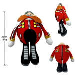 Sonic the Hedgehog Dr. Eggman 30cm skala plysch samlarobjekt gosedjur