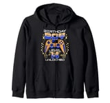 14th Birthday Gaming Gift Boy Age 14 Year Old Gamer Son Zip Hoodie