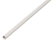 Alberts 484934 Tube rond | plastique, en blanc | 1000 x 12 x 1 mm