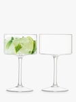 LSA International Otis Cocktail Glass, Set of 2, 280ml, Clear