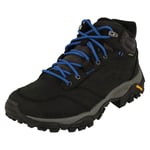 Mens Merrell Waterproof Nubuck Leaher Lace Up Walking Vibram Sole Hiking Boots