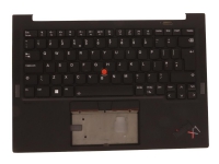 Sunrex - Ersättningstangentbord för bärbar dator - med Trackpoint, UltraNav - bakgrundsbelyst - QWERTY - brittisk - FRU - med övre skydd - för ThinkPad X1 Carbon Gen 10 21CB, 21CC