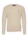 Polo Ralph Lauren Cable-Knit Cotton Sweater Kräm