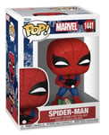 FUNKO POP! - FIGURINE MARVEL - 1441 - SPIDER-MAN (X-MAS)