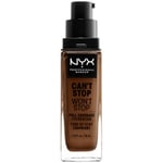 Fonds de teint & Bases Nyx Professional Make Up  Can't Stop Won't Stop Full Coverage Foundation cocoa