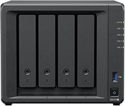 Synology DS423+ 40TB 4 Bay Desktop NAS Solution installed with 4 x 10TB Seagate Ironwolf Drives