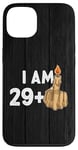 iPhone 13 29 Plus One Middle Finger - 30th Birthday For Him Case