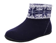 Rohde Chaussons Femme Tivoli-D 6869, Pointure:37 EU, La Couleur:Bleu