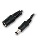 Ex-Pro 2.5mm Socket to DC Power Extension lead/cable - 1.5m