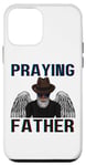 Coque pour iPhone 12 mini Praying father melanin fathers pray father dad father love