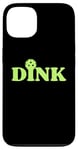 Coque pour iPhone 13 Pickleball Dink Vert clair Citron vert