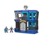 Fisher-Price Imaginext DC Super Friends coffret de jeu Prison de Gotham avec figurines Batman et Joker, jouet pour enfant dès 3 ans, HHP81