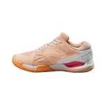 Wilson Femme Rush Pro Ace Tennis Shoe, Peach Parfait/White/Tangerine, 37 1/3 EU