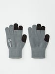 Nike Youth Knitted Tech And Grip Gloves 2.0, Grey, Size S-M