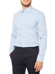 HUGO C- Jenno Chemise Casual, Bleu (Light/Pastel Blue 459), 39 Homme