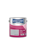 Johnstone's One Coat Matt Emulsion Paint - Manhattan Grey , 2.5L , 389522