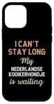 Coque pour iPhone 12 mini Chiot mignon Nederlandse Kooikerhondje - Propriétaire de race de chien