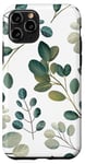 Coque pour iPhone 11 Pro Eucalyptus vert sarcelle