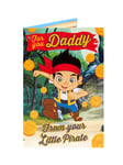 Daddy Birthday Greeting Card Disney Jake The Pirate New Dad Boy Son