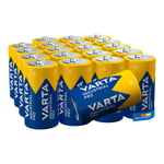 Batteries Varta Industrial Pro LR14 1,5 V Type C [20 Unités]